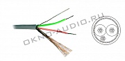 Mogami 3159-00 цифровой аудио кабель DMX/AES/EBU digital AUDIO cable  110 Ohm 3,3 мм. чёрный