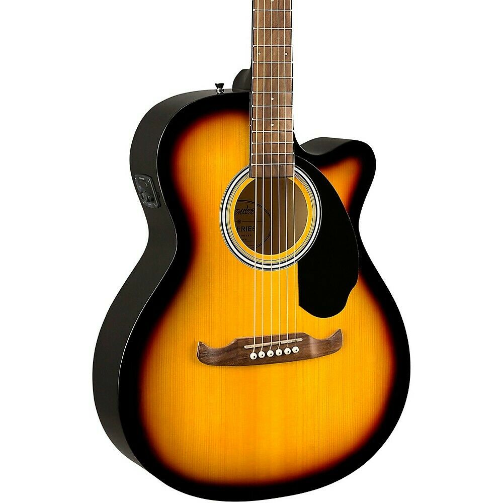 Акустическая гитара музторг. Fender fa-135ce Concert Black. Fender fa-125ce natural. Гитара санберст акустика. Sunburst гитара.