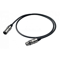 Proel BULK250LU15 кабель микрофонный, XLR/XLR, длина 15 метров (кабель HPC-210, разъемы:XLR3FV/XLR3MV)