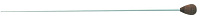 GEWA BATON дирижерская палочка 45 см, белый фиберглас, пробковая ручка