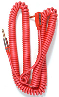 VOX Vintage Coiled Cable VCC-90RD  гитарный кабель, красный, 9м