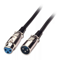 Rockcable RCL30315 D6  Микрофонный кабель XLR(М) - XLR( F), длина 15метров.