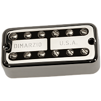DiMarzio DP294FNBK PAF'TRON BRIDGE звукосниматель для электрогитары, хамбакер, никель/черный