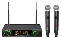 VOLTA US-2 (614.15/710.20) радиосистема с двумя ручными микрофонами