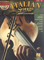 HL00116368 - Play-Along Violin: Italian Songs- Volume 39