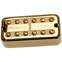 DiMarzio DP291GCR NEW'TRON NECK звукосниматель для электрогитары, хамбакер, золото/кремовый