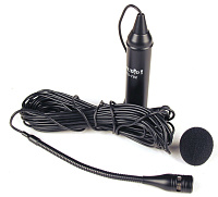 PROAUDIO TS-702 Хоровой конденсаторный микрофон (миниатюрный, подвесной), с адаптером фантомного питания, кабель 5 м