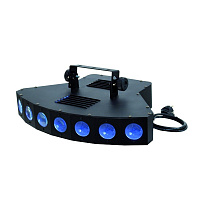 Eurolite LED SCY-100 RGBW DMX  многолучевой веерный эффект, 7 лучей по 27 иголок