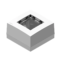 AUDAC CP45BOX1/W Коробка для монтажа на поверхность одного модуля стандарта 45 x 45 мм, цвет белый