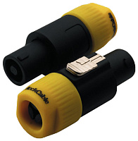 Rockcable RCL10004  кабельный разъем "speakON", 4 контакта, пластик (упаковка 5 шт.)