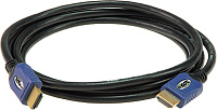 KLOTZ HC-HC-G01 кабель HDMI, позолоченные контакты C-C, AWG30, чёрный, 1 метр