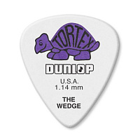 Dunlop 424R114 Tortex Wedge 72Pack  медиаторы, толщина 1,14 мм, 72 шт.
