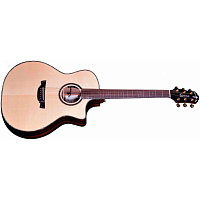 CRAFTER LX G-4000ce  электроакустическая гитара, верхняя дека массив ели, корпус массив черного дерева