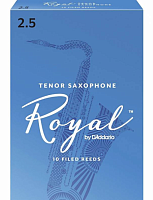 RICO RKB1025 Royal трости для саксофона тенор №2.5, 10 штук в упаковке