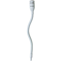 SHURE MX202W/S суперкардиоидный миниатюрный театрально-хоровой микрофон (белый) на гибком держателе(10см) с шнуром 9м