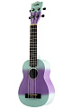 Kaimana UK-21 LRB Укулеле сопрано, цвет фиолетово-голубой
