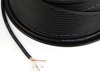 AuraSonics MC222BS микрофонный кабель диаметром 6 мм, 39*0.10, 0.31 кв.мм, 22AWG, плетеный экран
