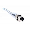 PROEL APM50XLR "Гусиная шея" c разъемом XLR, длина 300 мм, цвет хром