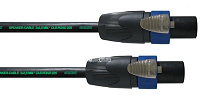Cordial CRL 5 LL спикерный кабель Speakon 4-контактный/Speakon 4-контактный, разъемы Neutrik, 5,0 м, черный