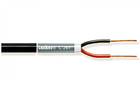 Tasker C267-BLACK эластичный круглый акустический кабель, OFC 2х3.00 кв.мм