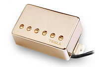 Tesla PLASMA-2/GD/BR Bridge Звукосниматель, хамбакер, золотая крышка