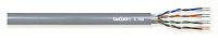Tasker C708 PVC кабель UTP 5E 4x2x0,14 кв.мм (26 AWG), с многожильными проводниками, омедненный алюминий