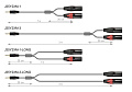 AuraSonics J35Y2XM-1 кабель джек мини 3.5 мм - 2 XLR папа, длина 1 метр