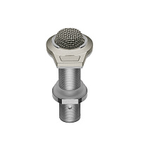 AUDIO-TECHNICA ES947WLED Микрофон поверхностный узконаправленный, с LED выключателем и креплением в стол, цвет белый