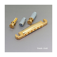 Gotoh GE101A-G  струнодержатель stop bar, алюминий, gold