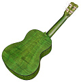 CORDOBA 15CFM Jade Green укулеле концертная, корпус огненный клён, цвет насыщенный зелёный