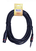 Superlux CFM5FP небалансный сигнальный кабель, 5 м, XLR3F - 6.3 мм (1/4") моноджек, сечение проводников 0,13 мм