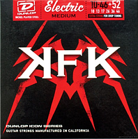 DUNLOP KKN1052 Kerry King Icon Medium 10-46 (+52) струны для электрогитары, никелированная сталь, дополнительная 6-я струна