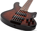Schecter C-5 STANDARD TB Бас-гитара, 5 струн, цвет TOBACCO BURL