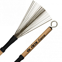 VIC FIRTH LB Legacy Brush  металлические барабанные щётки, деревянная ручка, выдвижные,