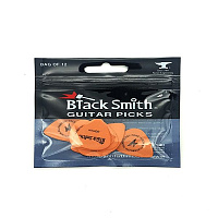 BlackSmith Standard Picks SDP006OE-LH Light Heavy 0.6mm Orange упаковка медиаторов, delrin, 0.6 мм, 12 шт.