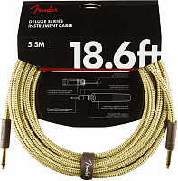 FENDER DELUXE 18.6' INST CBL TWD инструментальный кабель, твид, 18,6'