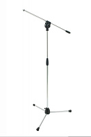 Proel PRO100CR Микрофонная стойка "журавль", высота 950-1600мм, съемное основание "тренога", цвет: хром.
