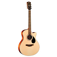 KEPMA EAC Natural акустическая гитара, цвет натуральный глянцевый