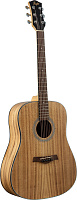FLIGHT D-175 AC  акустическая гитара, верхняя дека акация, корпус акация, цвет натуральный