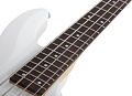 Schecter C-4 DELUXE SWHT Бас-гитара, 4 струны, цвет Satin White