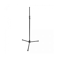 OnStage MS9750  микрофонная стойка прямая, тренога, регулируемая высота, усиленная, черная