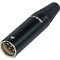 Neutrik RT4MC-B кабельный разъем mini  XLR male 4 контакта