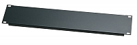 EuroMet EU/R-P2 00530 Рэковая панель-"заглушка", 2U, алюминий черного цвета