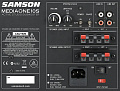 Samson MediaOne 10S Активный студийный сабвуфер, 10" НЧ вуфер, 100 Вт RMS, 40-180 Гц, размеры 483x483x457 мм