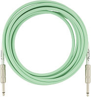 FENDER 18.6' OR INST CABLE SFG инструментальный кабель, зеленый, 18,6'