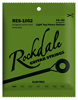 ROCKDALE RES-1052 струны для электрогитары, никелированная сталь, 10-52