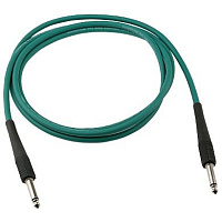 KLOTZ KIK9,0PPGN готовый инструментальный кабель IY106, длина 9м, моно Jack KLOTZ - моно Jack KLOTZ, никель, цвет зеленый