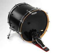 EVANS BD22HBG  пластик 22" Hudraulic Black, пластик для бас барабана двойной черный