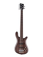 Warwick STREAMER LX 5 Nirvana Black  5-струнный бас PRO SERIES TEAMBUILT, цвет коричневый, отделка матовая