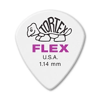 Dunlop 466P114 Tortex Flex Jazz III XL 12Pack  медиаторы, толщина 1,14 мм, 12 шт.